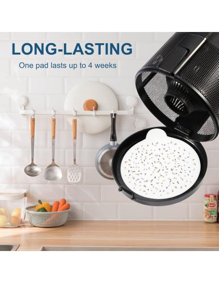 24 Placas de Pegamento Reemplazo Shootingstar 10.9 cm para Trampas de Insectos