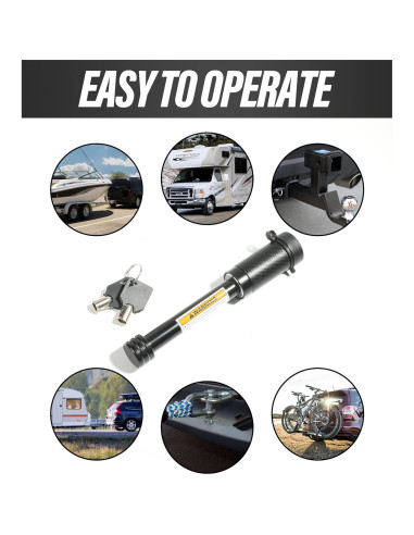 Cerradura de Enganche Reswish 403TCS001 para Trailer 1.59 cm