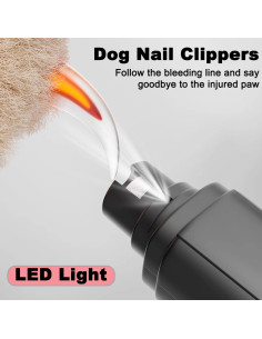 Cortauñas Eléctrico para Mascotas Consss MJQ-1 7500 RPM 2