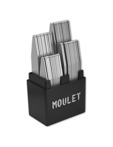 Set de 56 Huesos de Collar de Metal para Camisas - Acero Inoxidable