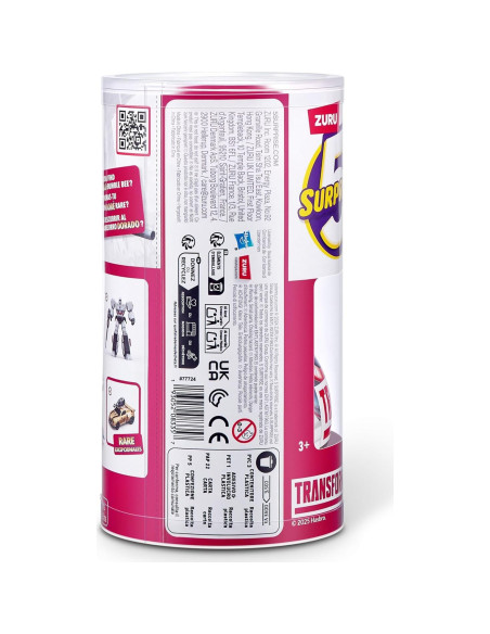 5 Sorpresa Transformers ZURU Serie 1 - 2 Cápulas Coleccionables