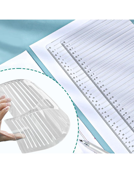 Plantilla de Línea Recta InnoHHustle con Marcador 9mm