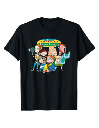 Camiseta de Hombre Los Thornberrys Salvajes - 100% Auténtica