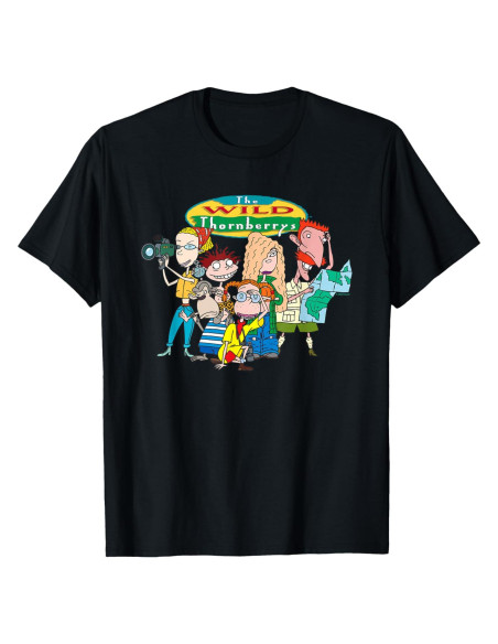 Camiseta de Hombre Los Thornberrys Salvajes - 100% Auténtica