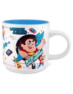 Taza Cerámica Apilable Silver Buffalo Steven Universe 368ml