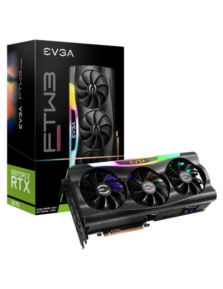 Tarjeta Gráfica EVGA GeForce RTX 3070 FTW3 Ultra 8GB GDDR6