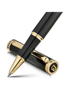 Bolígrafo de lujo BEILUNER oro 24K recarga Schneider 0.5mm