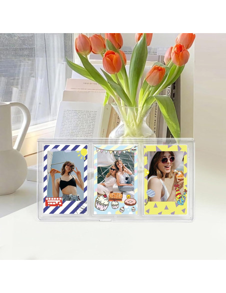 Kit Accesorios Fujifilm Instax Mini Aisnyho Rosa Flor