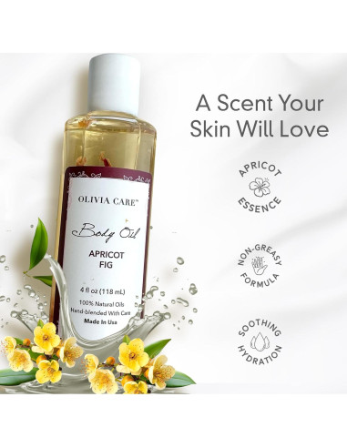 Aceite Corporal Olivia Care Higo de Albaricoque 113g Natural