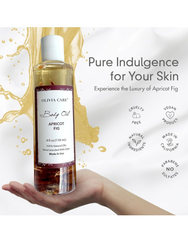 Aceite Corporal Olivia Care Higo de Albaricoque 113g Natural