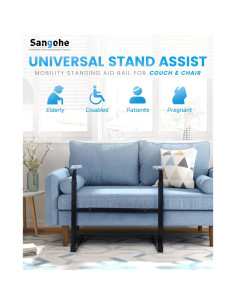 Barra de Asistencia de Movilidad Sangohe Ajustable para Sofá 2