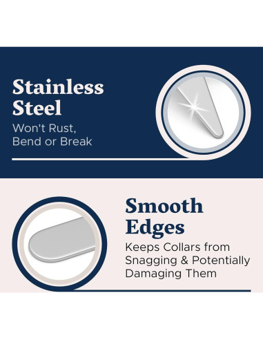 Varillas de Cuello de Metal Quality Stays - 52 Piezas en 4 Tamaños