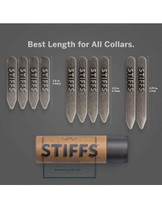 Varillas de Cuello de Latón Wurkin Stiffs - Paquete de 10 2