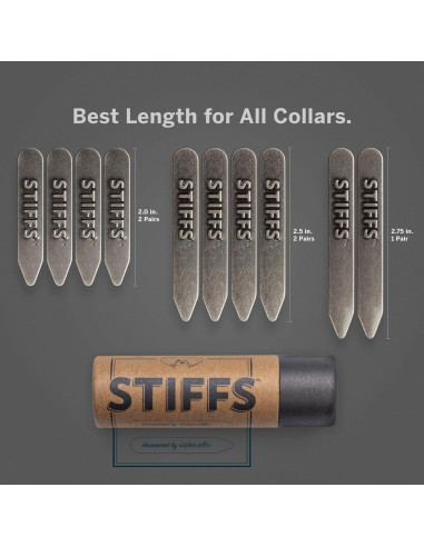 Varillas de Cuello de Latón Wurkin Stiffs - Paquete de 10