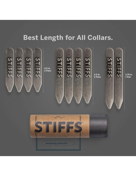 Varillas de Cuello de Latón Wurkin Stiffs - Paquete de 10