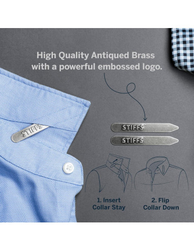 Varillas de Cuello de Latón Wurkin Stiffs - Paquete de 10