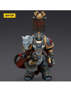 Figura de Acción JOYTOY Warhammer 40k Lobos Espaciales 1/18 2