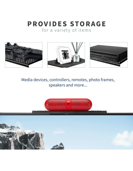 Soporte de Estante Superior VIVO para TV y Monitor 30.48 cm