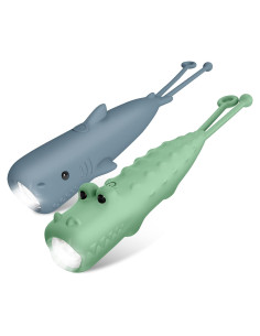 Linterna Recargable Loveruis Cocodrilo Tiburón para Niños