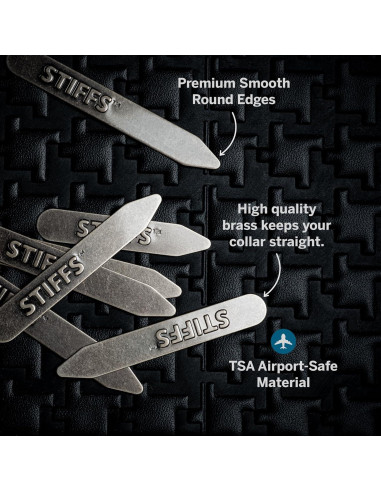 Varillas de Cuello de Latón Wurkin Stiffs - Paquete de 10