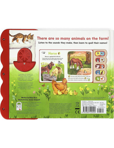 Farm Animals (8-button Early Bird Switch Sound Book)