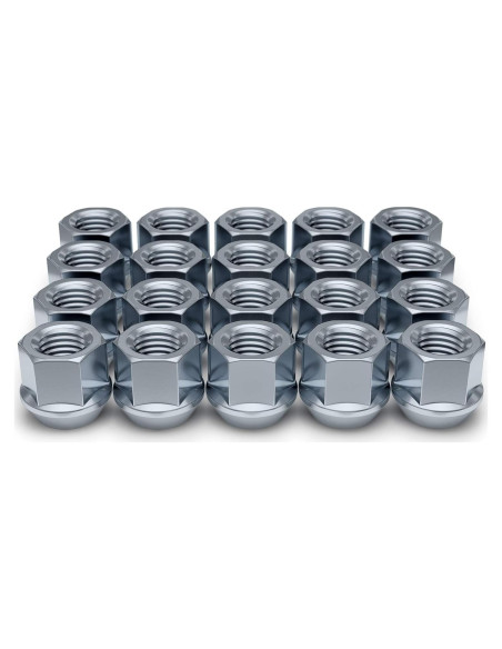 Tuerca Acorn Abierta White Knight 1304-1S-20AM Zinc 20 Piezas