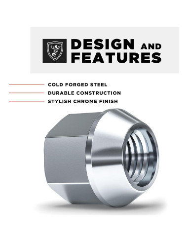 Tuerca Acorn Abierta White Knight 1304-1S-20AM Zinc 20 Piezas