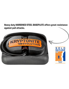 Anclaje de Suelo Kryptonite Evolution Antirrobo para Bicicletas 2
