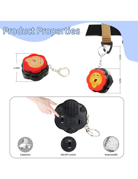 Botón de Aplausos KiViRap - Compacto y Portátil - 40.8g Botón de Aplausos KiViRap - Compacto y Portátil - 40.8g