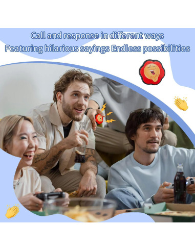 Botón de Aplausos KiViRap - Compacto y Portátil - 40.8g