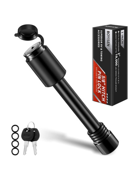 Cerradura de Pasador de Enganche BOYISEN 5/8" Acero Alta Resistencia