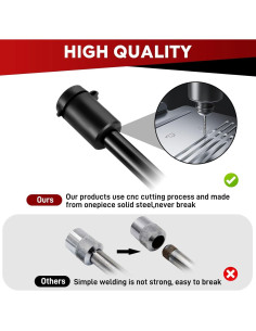 Cerradura de Pasador de Enganche BOYISEN 5/8" Acero Alta Resistencia 2