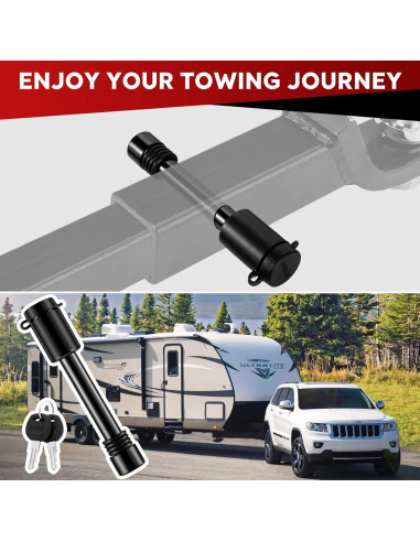 Cerradura de Pasador de Enganche BOYISEN 5/8" Acero Alta Resistencia