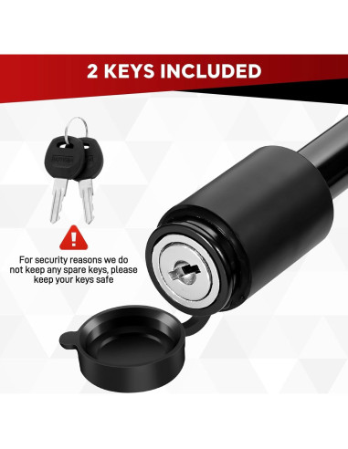 Cerradura de Pasador de Enganche BOYISEN 5/8" Acero Alta Resistencia