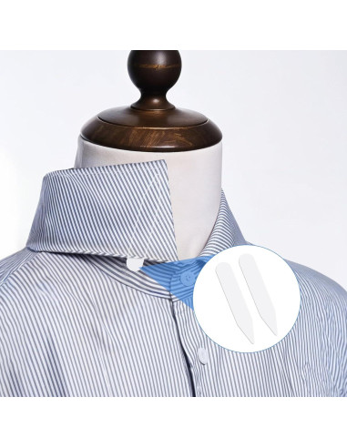 Soportes de Cuello para Camisas de Hombre Giantree 30 Piezas