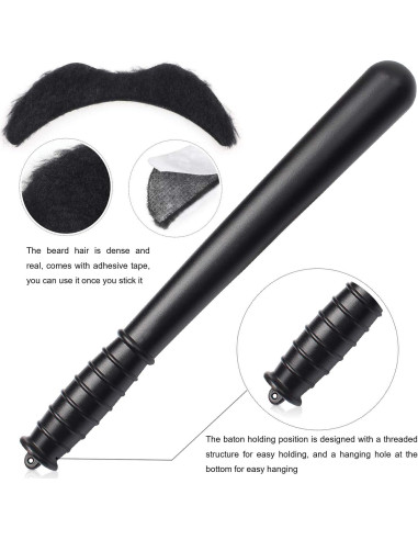 Set de Disfraz de Policía Beelittle con Sombrero y Accesorios