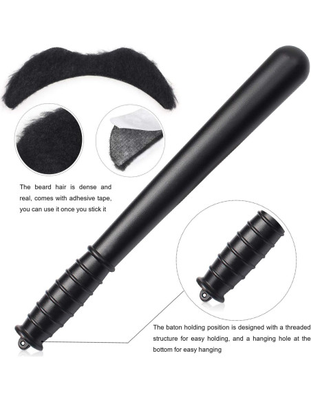 Set de Disfraz de Policía Beelittle con Sombrero y Accesorios