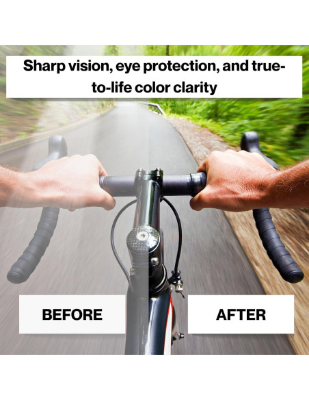 Gafas de Ciclismo UV400 Unisex - Lentes Polarizados Blancas y Azules