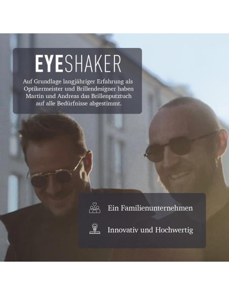 Paño de limpieza de microfibra Eyeshaker 30x20 cm - Alta calidad