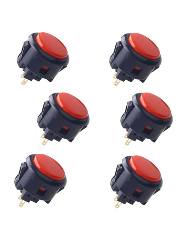 Botón de Presión Sanwa OBSF-30 30mm Original para Joystick