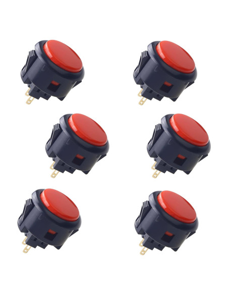 Botón de Presión Sanwa OBSF-30 30mm Original para Joystick