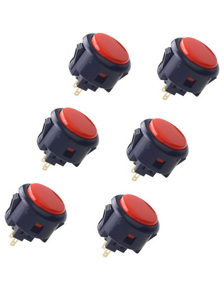 Botón de Presión Sanwa OBSF-30 30mm Original para Joystick