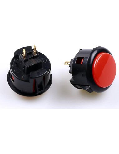 Botón de Presión Sanwa OBSF-30 30mm Original para Joystick