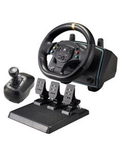 Volante de Juego DOYO con Pedales y Cambiador 1080 para PC/Xbox/PS3