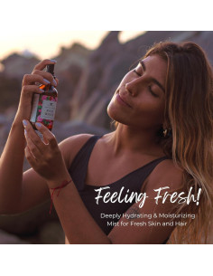 Spray Facial de Agua de Rosa Baja Basics 118 ml Orgánico 2