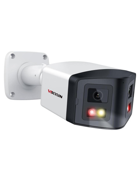 Cámara de Seguridad IP PoE Doble Lente 4MP VIKYLIN 180 Cámara de Seguridad IP PoE Doble Lente 4MP VIKYLIN 180