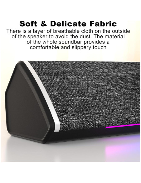 Altavoces Bluetooth SOULION R60 con Luz LED y USB Altavoces Bluetooth SOULION R60 con Luz LED y USB