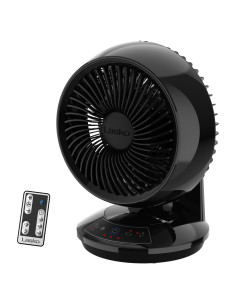 Ventilador Circulador de Aire Lasko Whirlwind 3 Velocidades Negro
