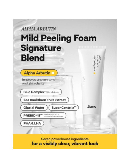 Espuma Exfoliante Suave Alpha Arbutin 120 ml - Cuidado Piel