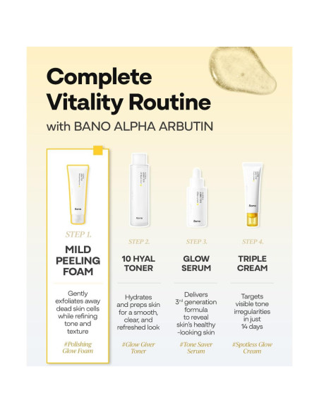 Espuma Exfoliante Suave Alpha Arbutin 120 ml - Cuidado Piel